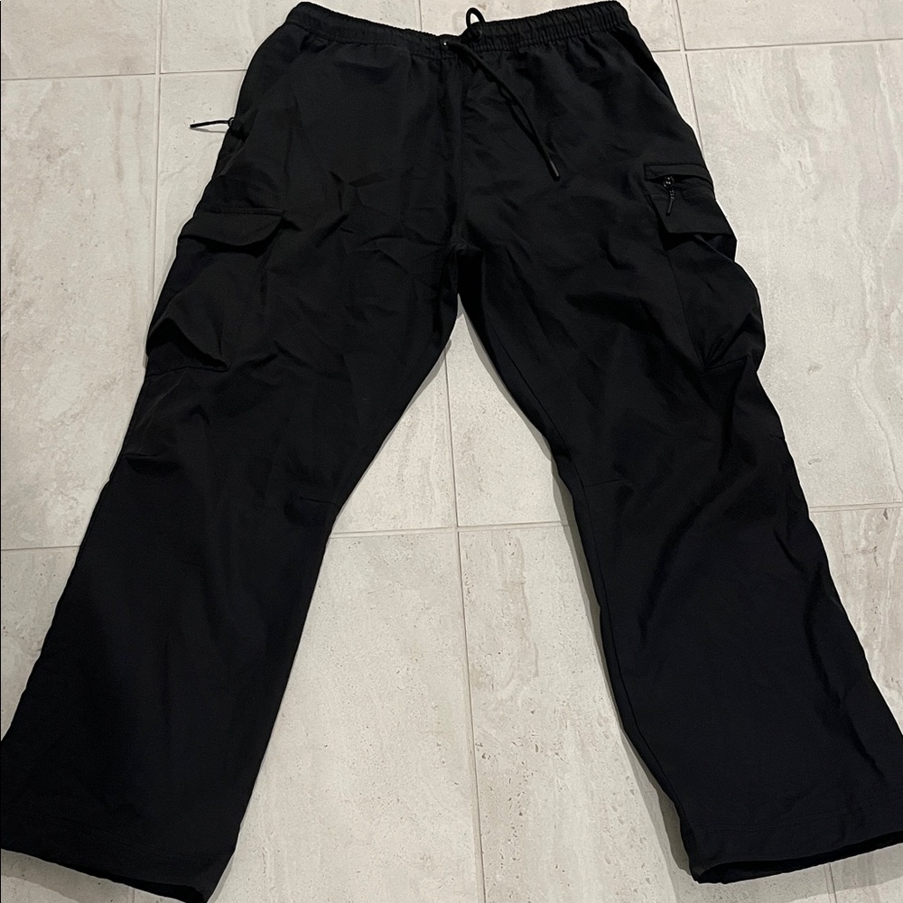 Pro Club Men's Black Cargo Pants